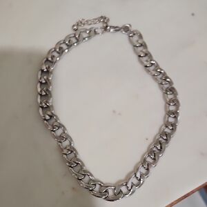 Express Silver Chain Necklace